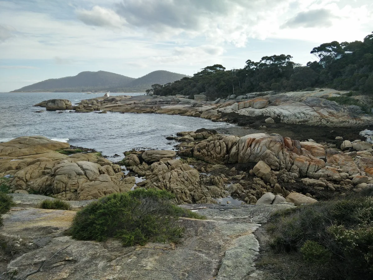 Plage de Bicheno Foreshore, Bicheno, Tasmania, Australie — 5