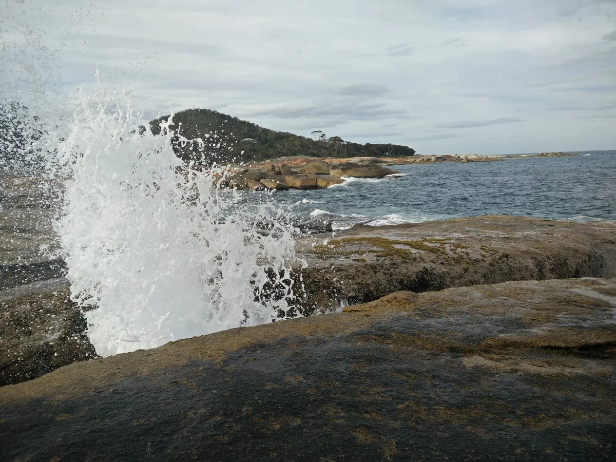 Plage de Bicheno Foreshore, Bicheno, Tasmania, Australie — 3