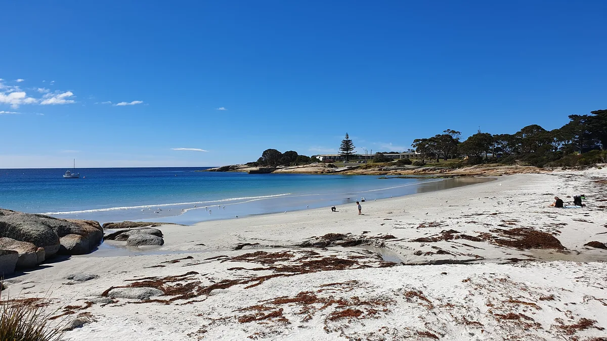 Plage de Bicheno Foreshore, Bicheno, Tasmania, Australie — 6