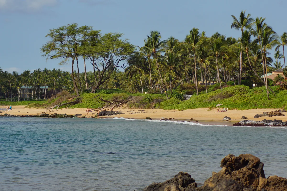 Plage d'Ulua, Wailea-Makena, Hawaii, États-Unis — 2