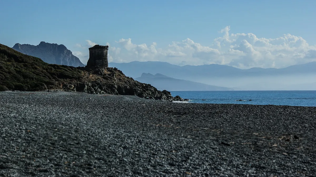 Plage d'Albo, Ogliastro, Corse, France