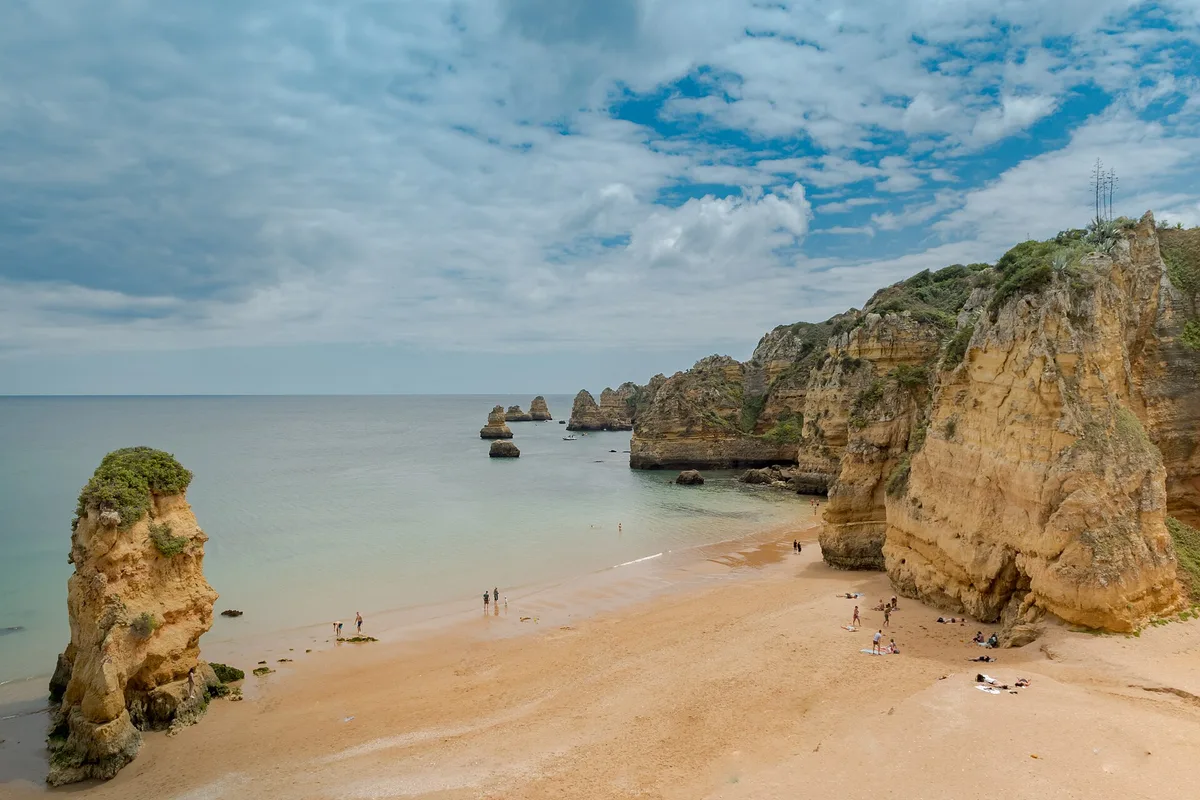 Plage de Dona Ana, Lagos, Portuguese Atlantic, Portugal — 3