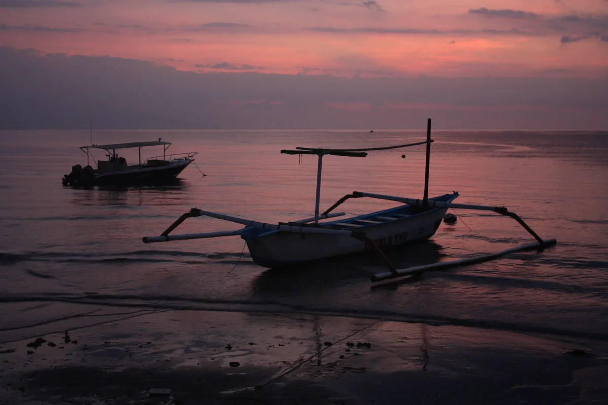 Playa de Lovina, Buleleng, Lesser Sunda Islands, Indonesia