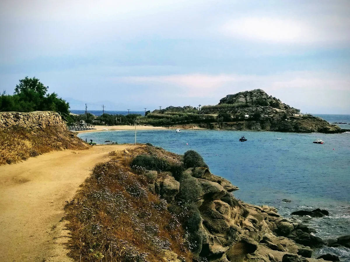 Plage de Paraga, Cyclades, Grèce — 3