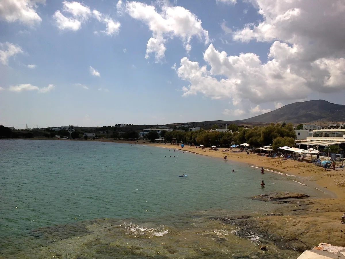 Piso Livadi-Strand, Marpissa, Cyclades, Griechenland — 4