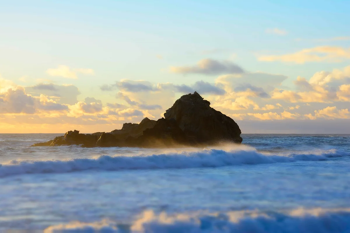 Coastlands Beach, Big Sur, Monterey County, California Coast, Vereinigte Staaten — 5