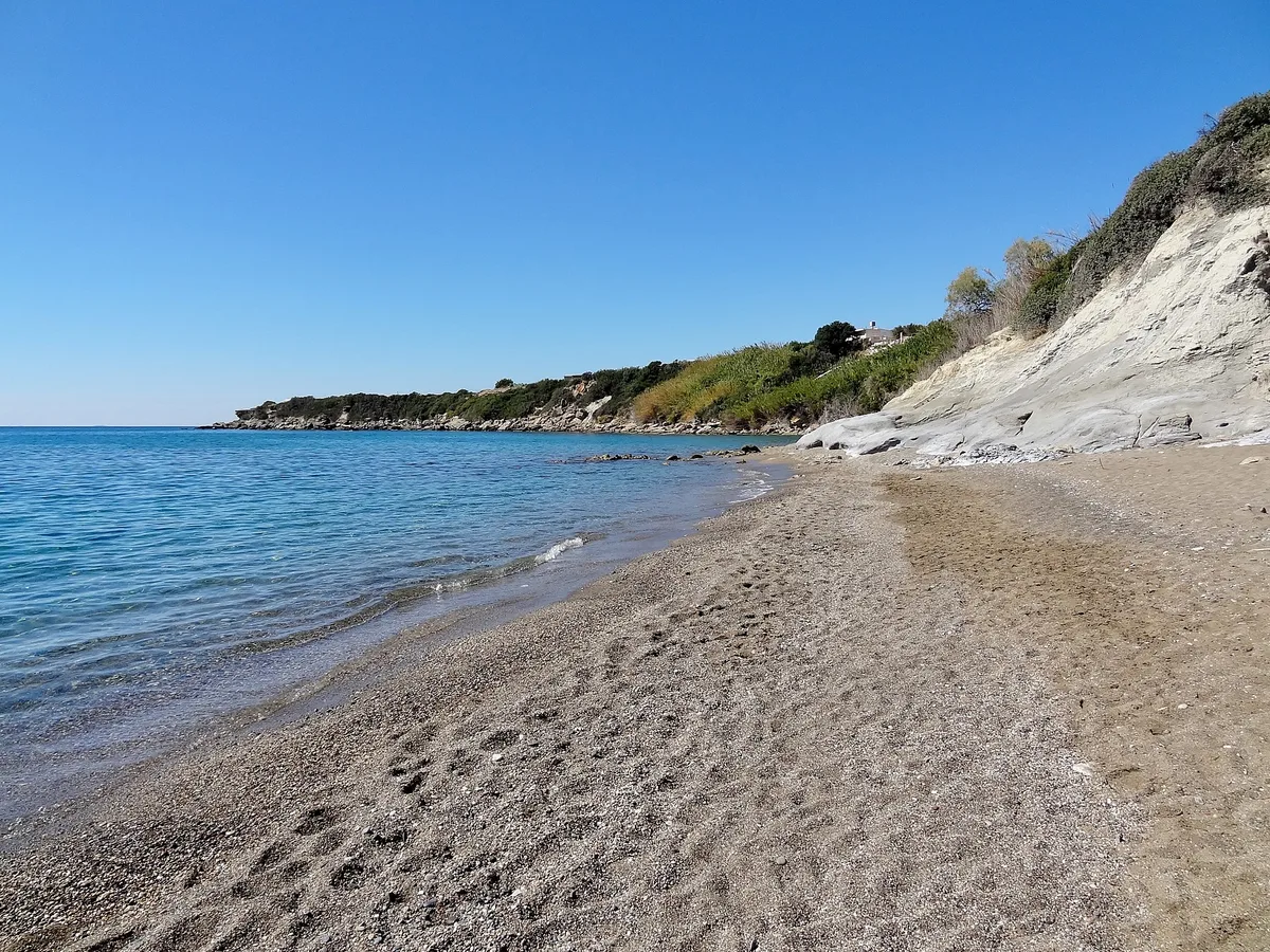 Plage de Livadi, Folegandros, Cyclades, Grèce — 4