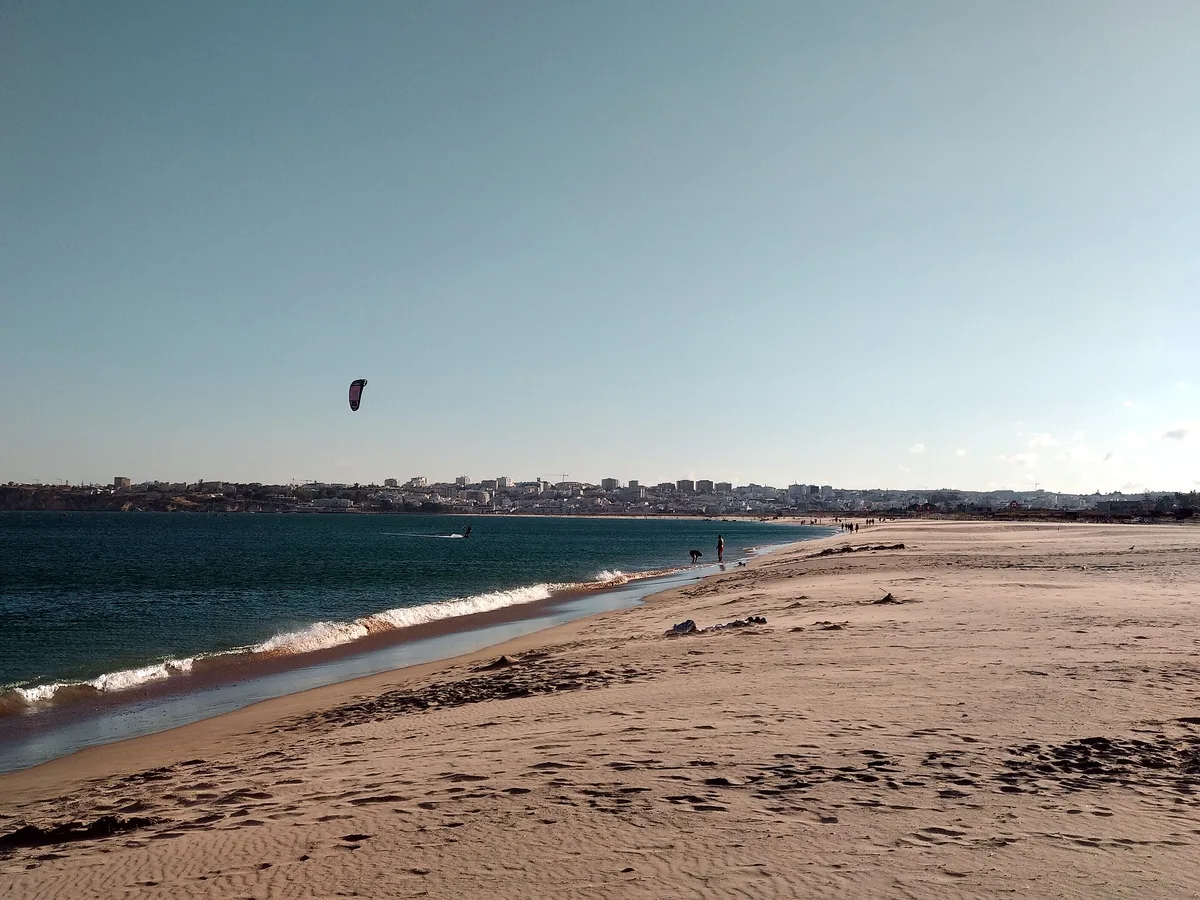 Plage de Meia Praia, Lagos, Portuguese Atlantic, Portugal — 3