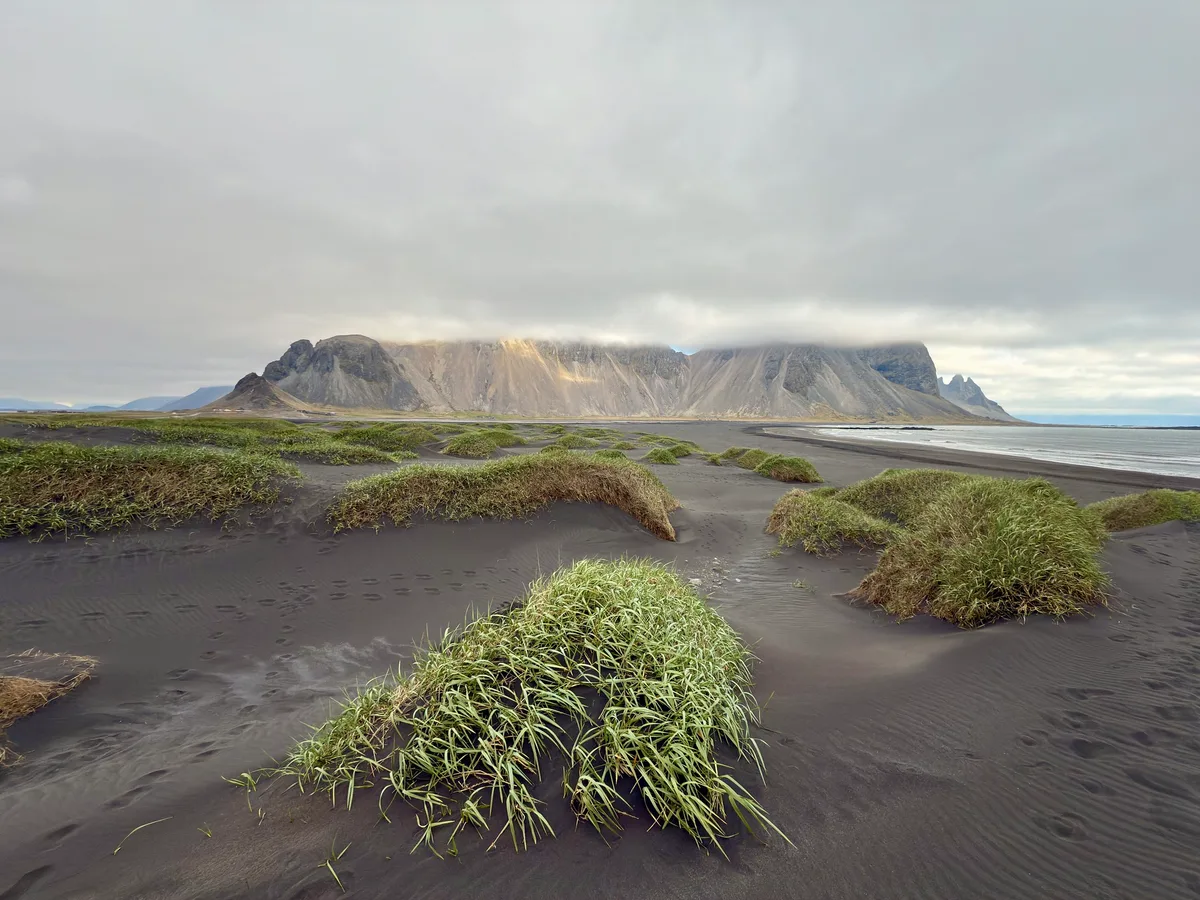 Stokksnes Beach, Hornafjörður, East Iceland, Iceland