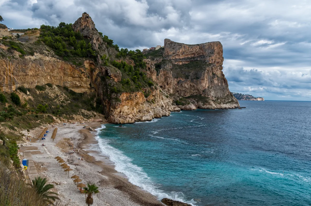 Moraig Beach, el Poble Nou de Benitatxell, Costa Blanca, Spain — 4