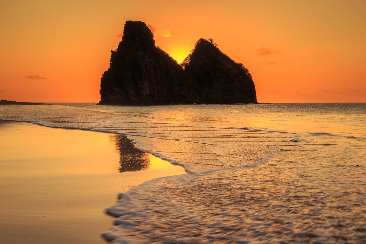 Playa de la Cacimba do Padre, Fernando de Noronha, Brazilian Islands, Brasil — 2