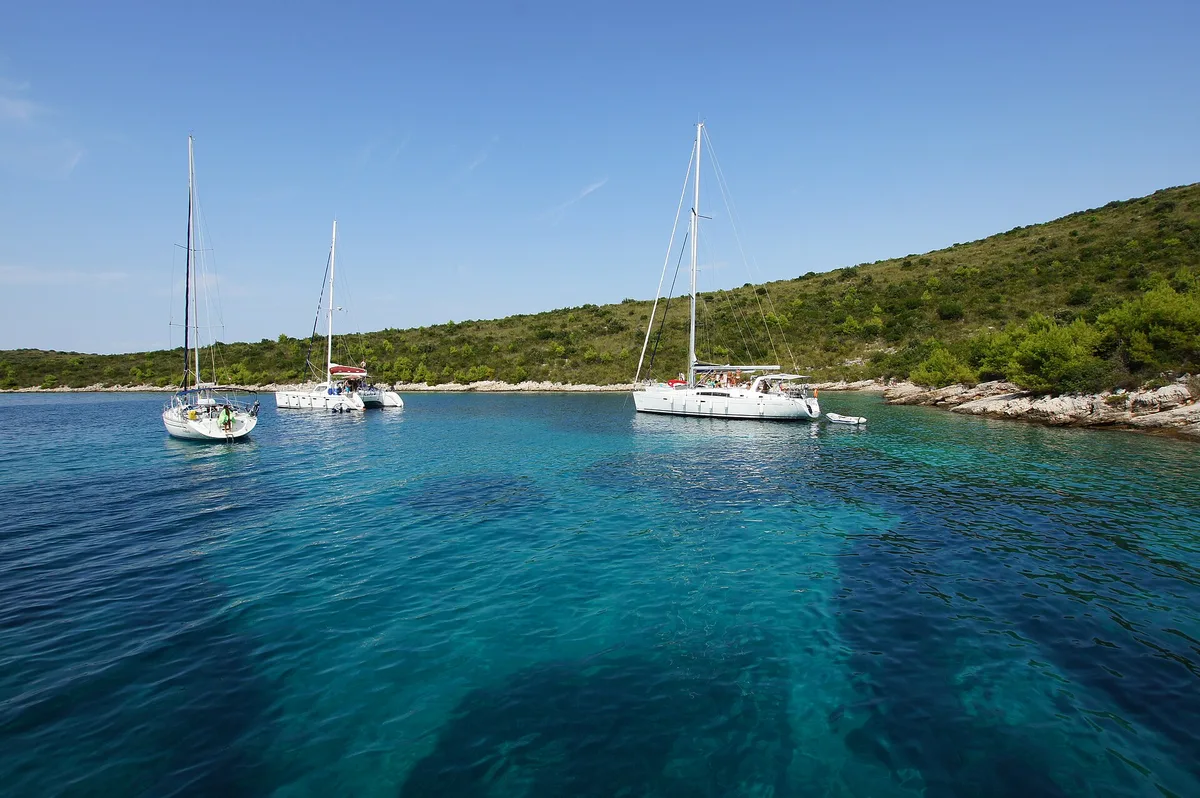 Plage de Dubovica, Hvar, Adriatic Islands, Croatie — 3