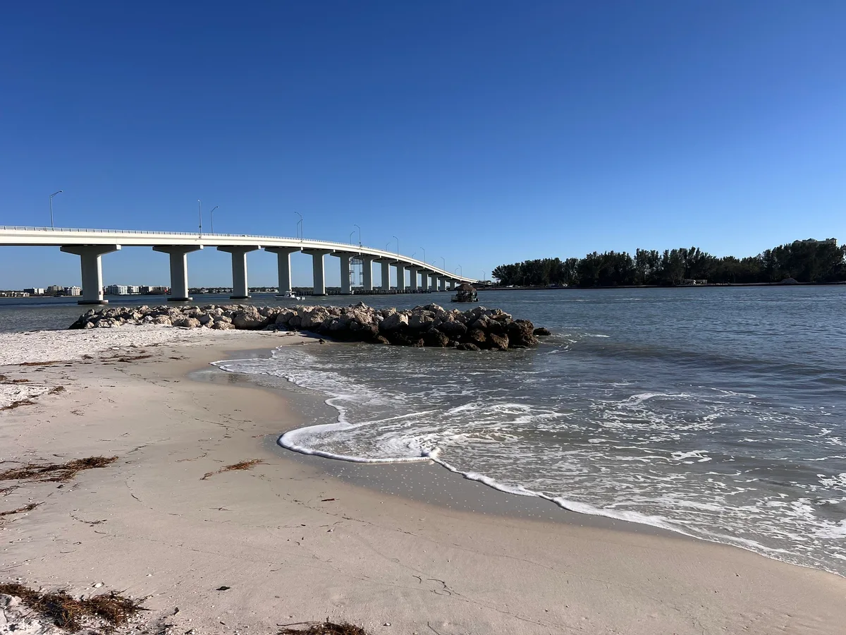Plage de Sand Key Park, Clearwater, Florida, États-Unis — 4