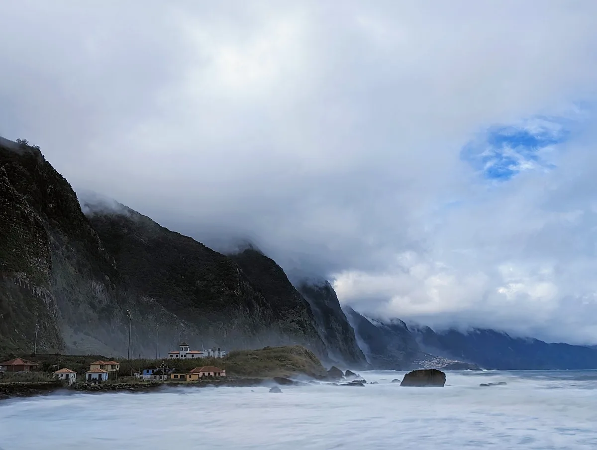 Piscina Natural do Sítio da Fajã da Areia-Strand, São Vicente, Madeira Archipelago, Portugal