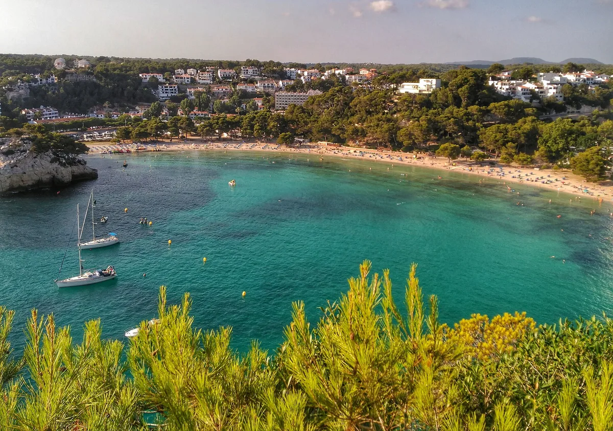 Cala Morell, Ciutadella de Menorca, Balearic Islands, España — 2