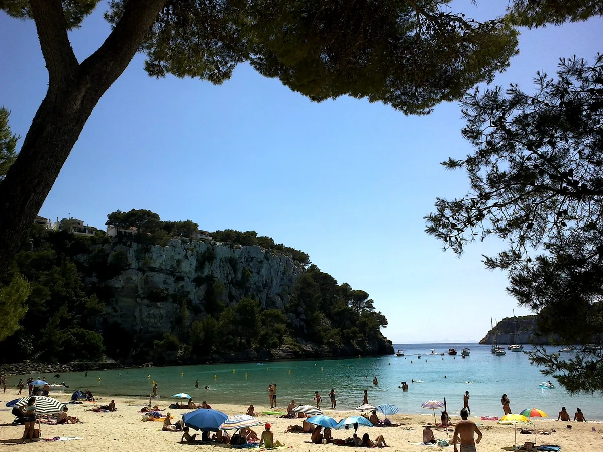 Cala Morell, Ciutadella de Menorca, Balearic Islands, España — 4