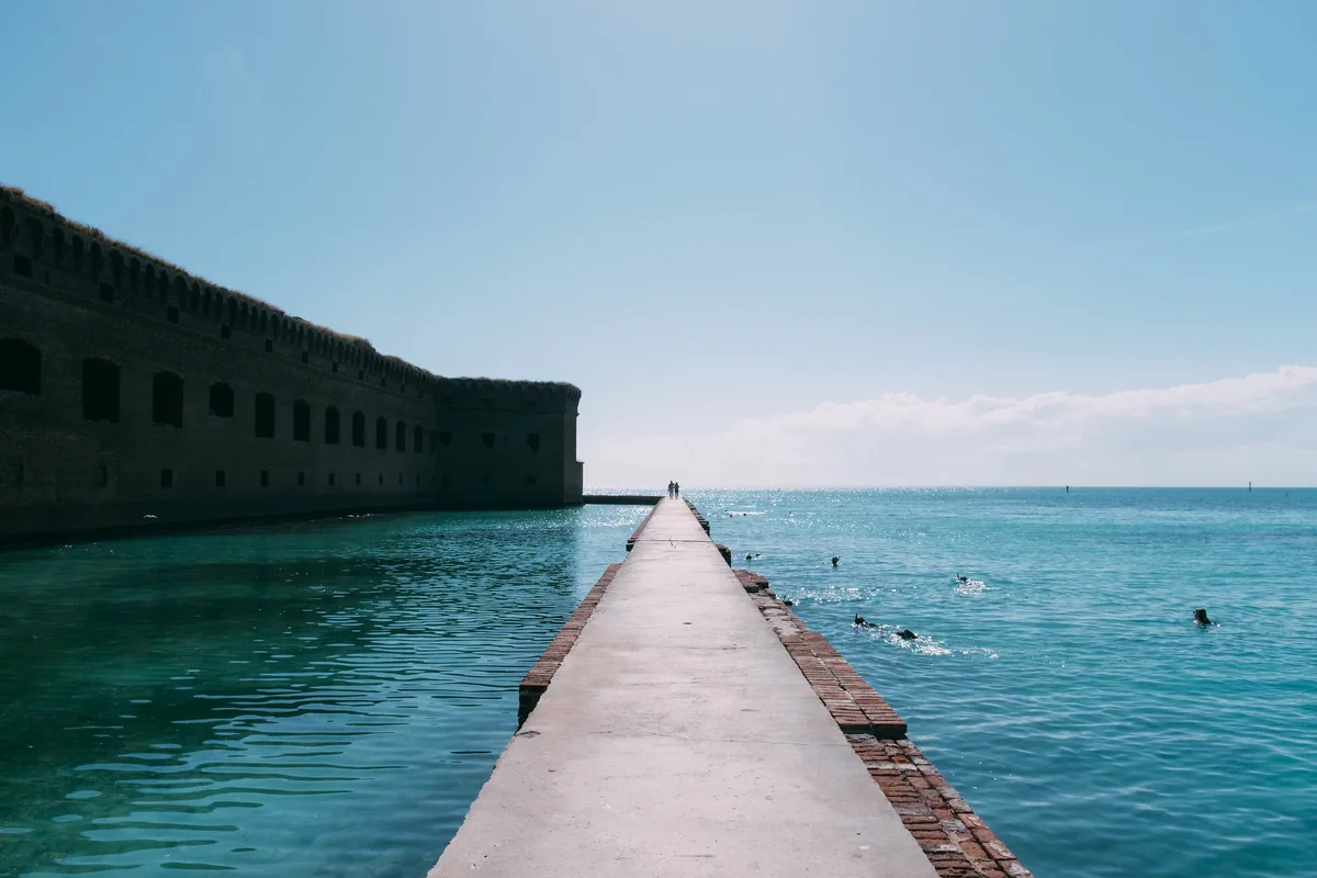 Plage de Fort Jefferson, Monroe County / Dry Tortugas National Park, Florida Keys, États-Unis — 3