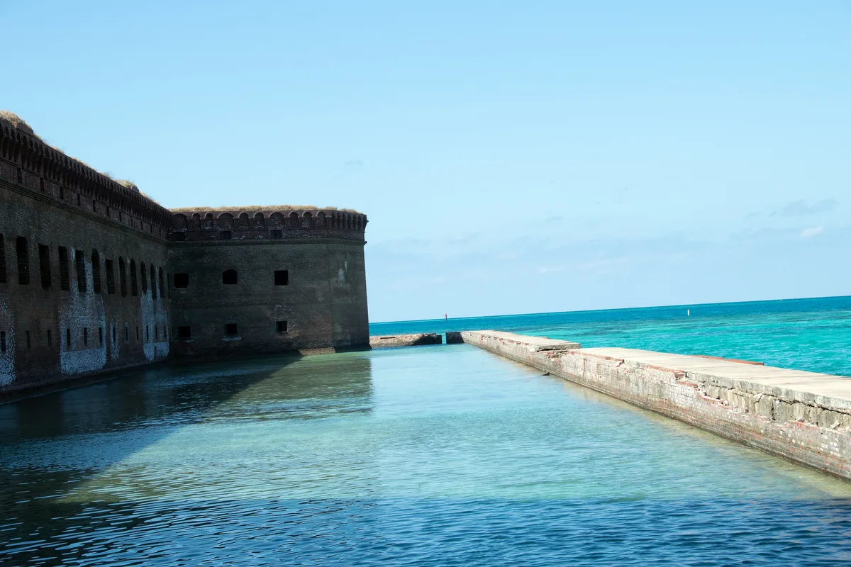 Plage de Fort Jefferson, Monroe County / Dry Tortugas National Park, Florida Keys, États-Unis — 5