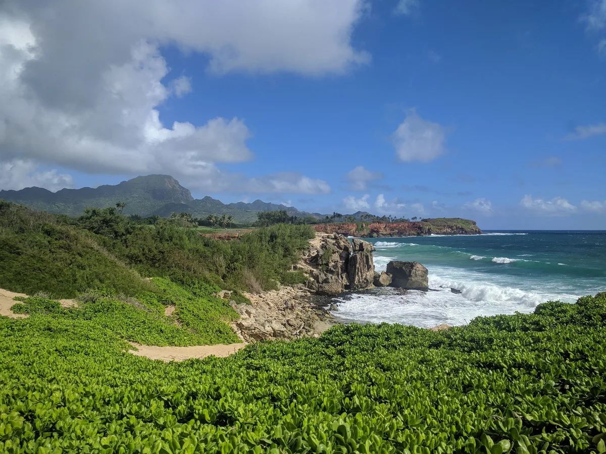 Māhāʻulepū Beach, Koloa, Hawaii, États-Unis