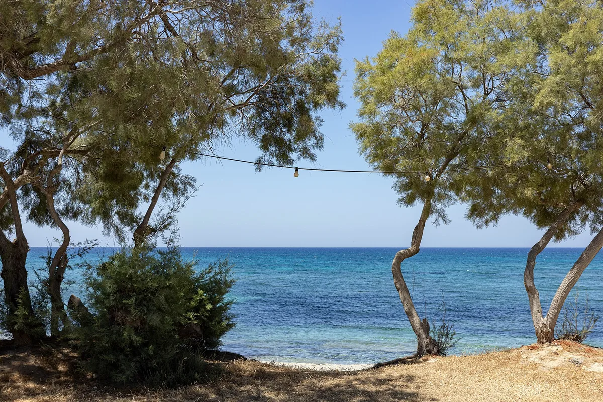 Plage de Kastraki, Cyclades, Grèce