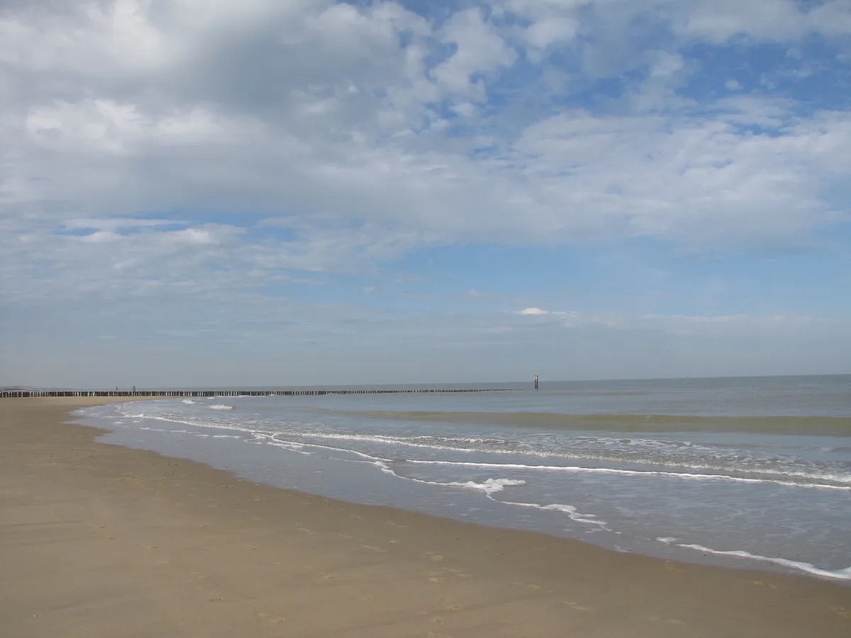 Strand Groede, Sluis, Zeeland, Nederland — 2