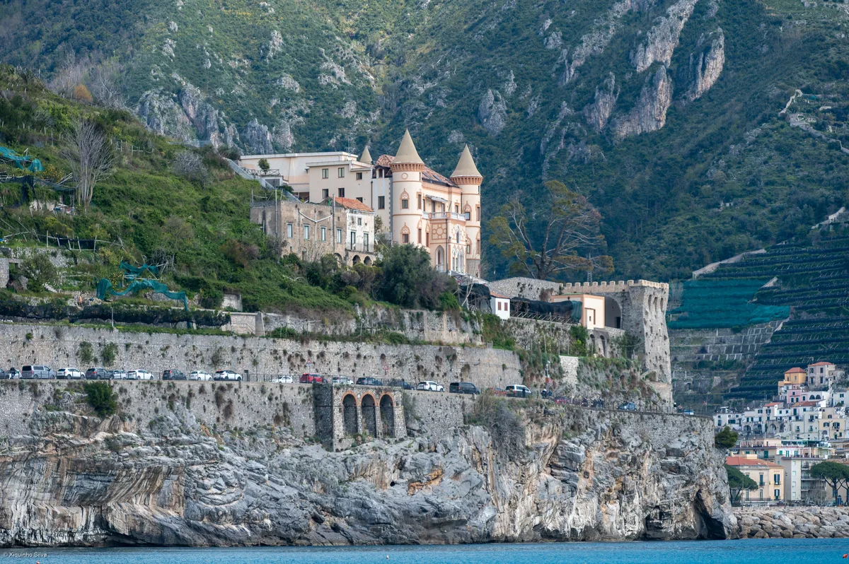 Plage d'Atrani, Atrani, Campania, Italie — 6