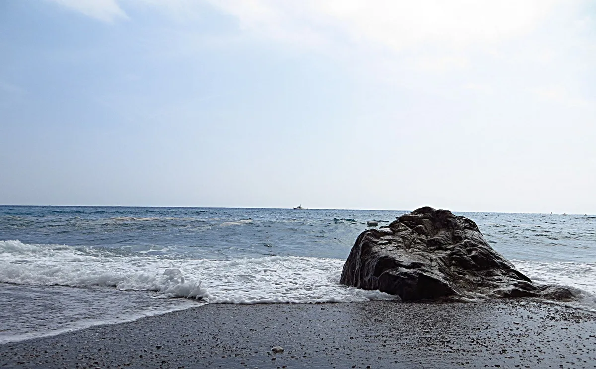 Plage d'Atrani, Atrani, Campania, Italie — 5