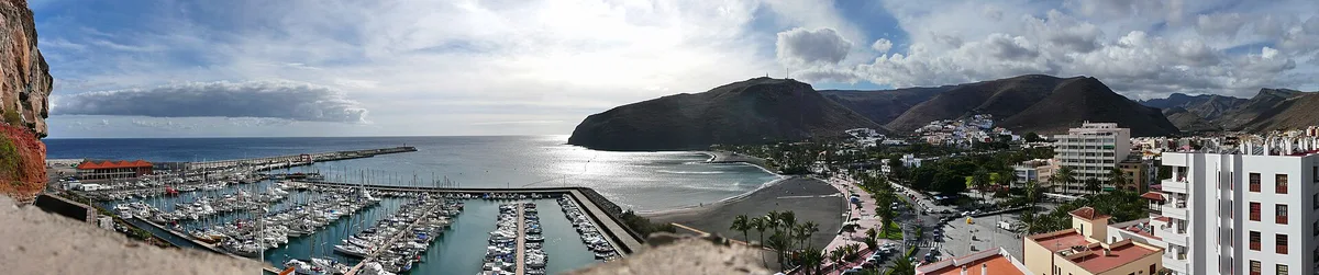 Plage de San Sebastián, San Sebastián de La Gomera, Canary Islands, Espagne — 4