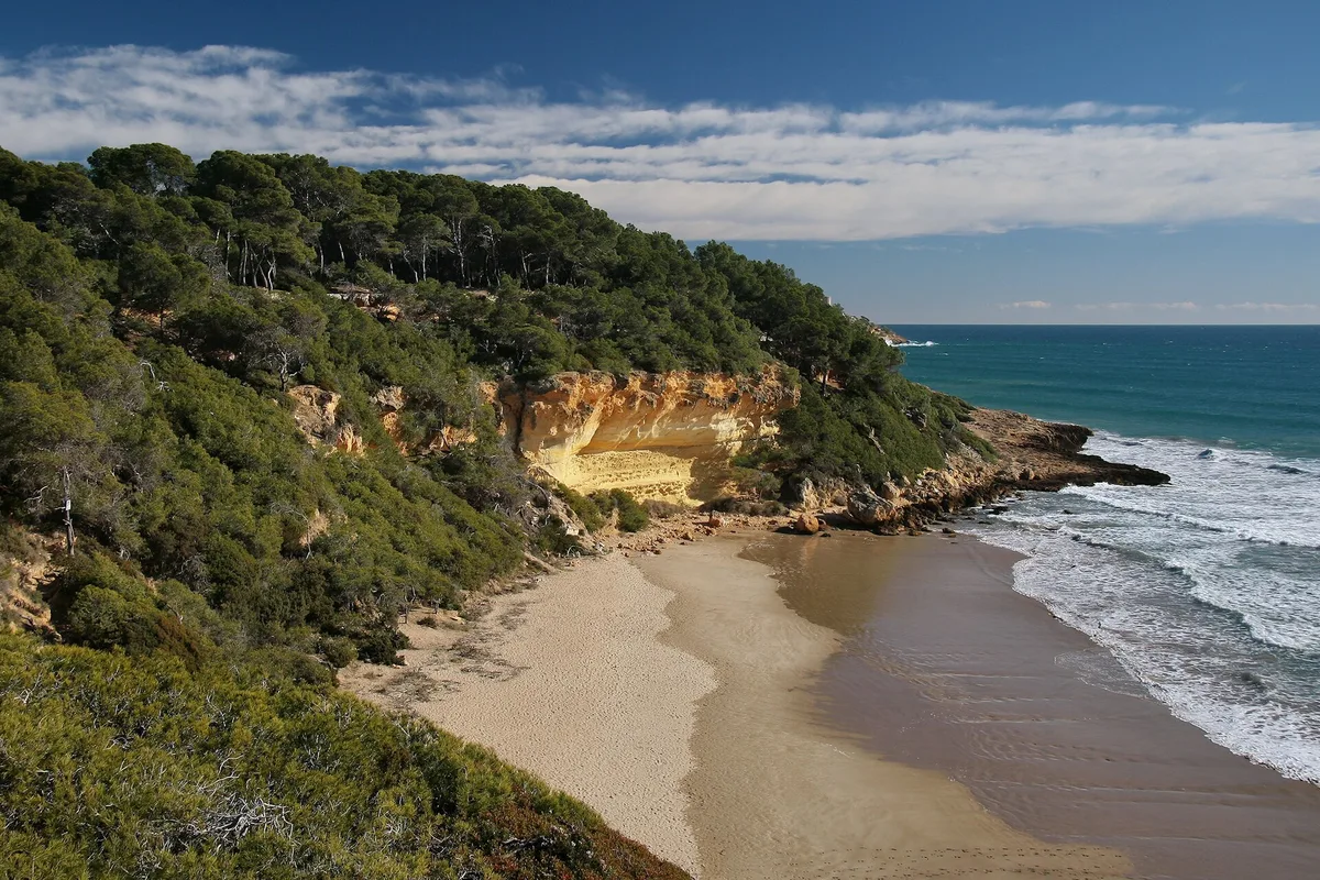 Cala Fonda, Tarragona, Catalonia, España