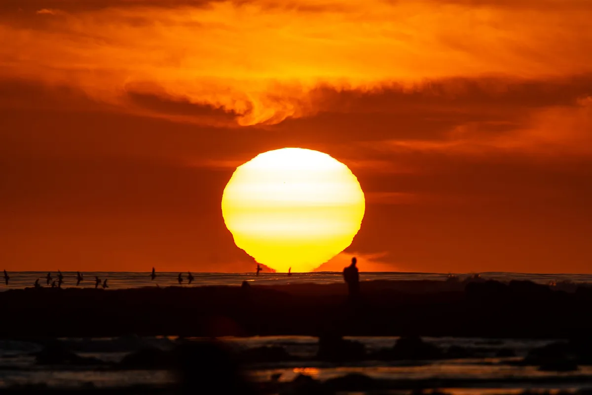 Plage d'Isla Vista, Isla Vista, California Coast, États-Unis — 2