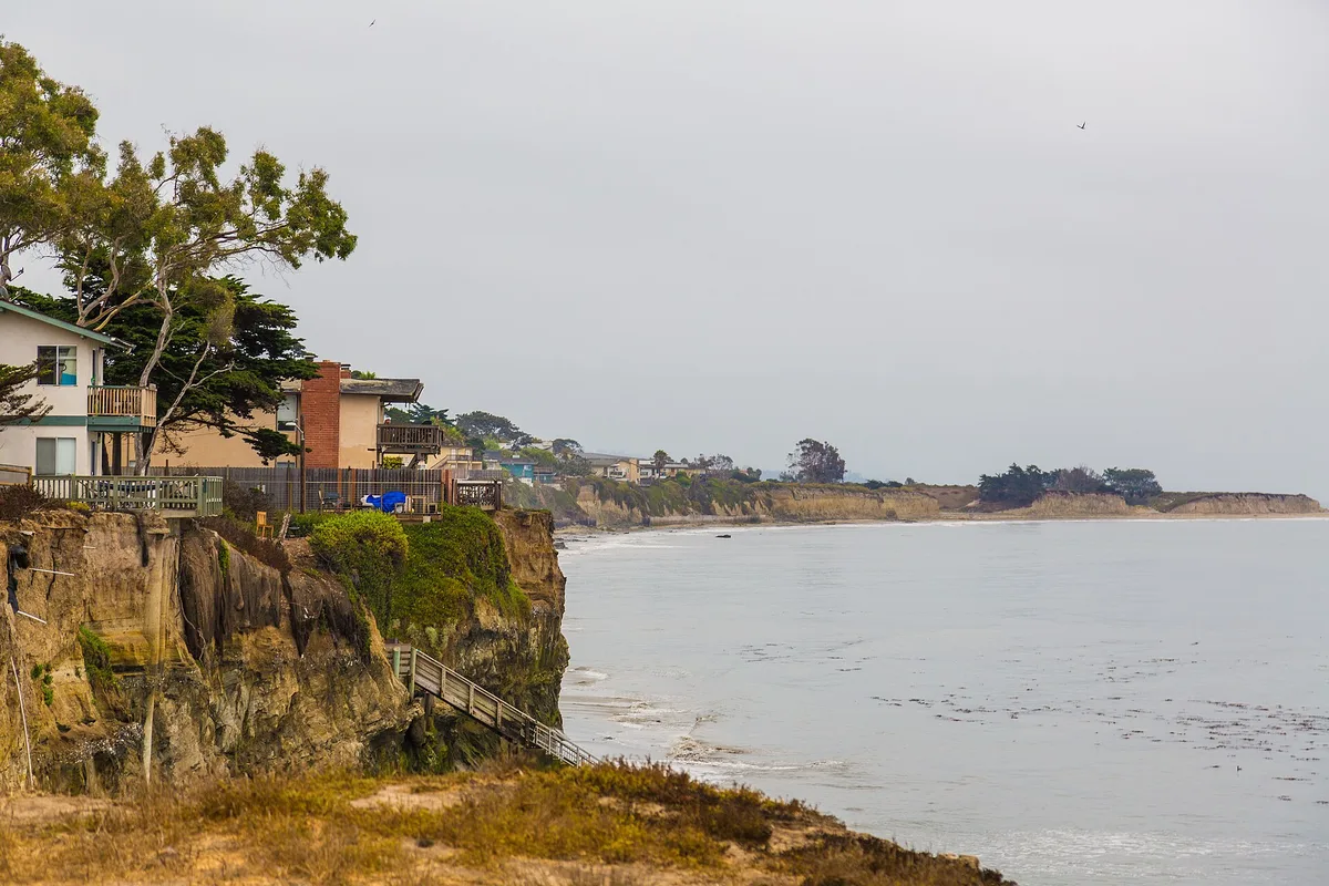 Plage d'Isla Vista, Isla Vista, California Coast, États-Unis — 6