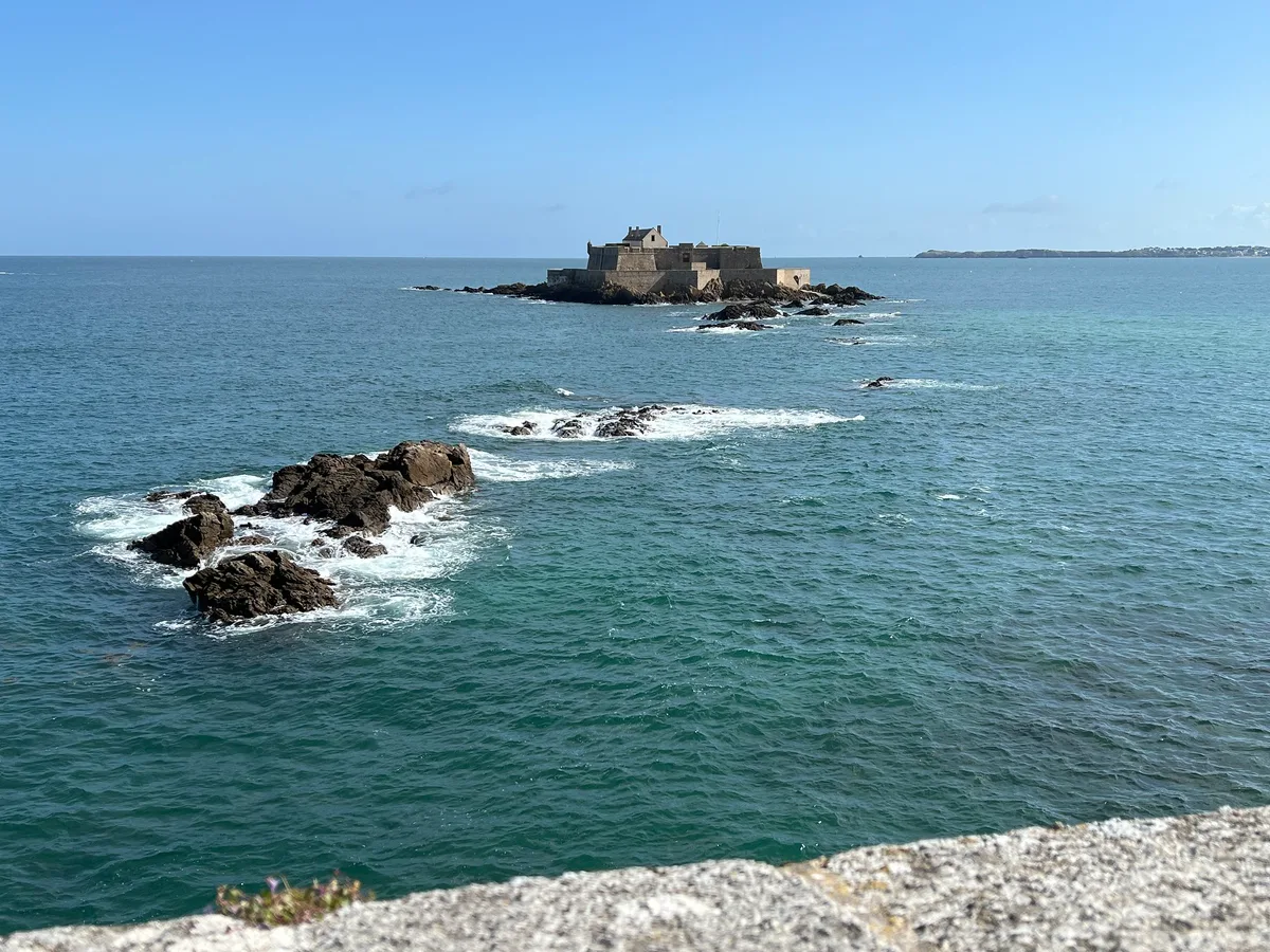 Bon Secours-Strand, Saint-Malo, Brittany, Frankreich — 5
