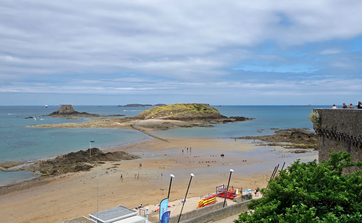 Bon Secours-Strand, Saint-Malo, Brittany, Frankreich — 6