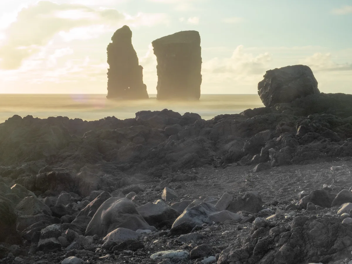 Plage des Mosteiros, Ponta Delgada, Azores, Portugal — 3