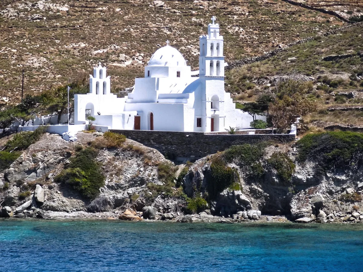 Playa de Agia Anna, Ios, Cyclades, Grecia — 2