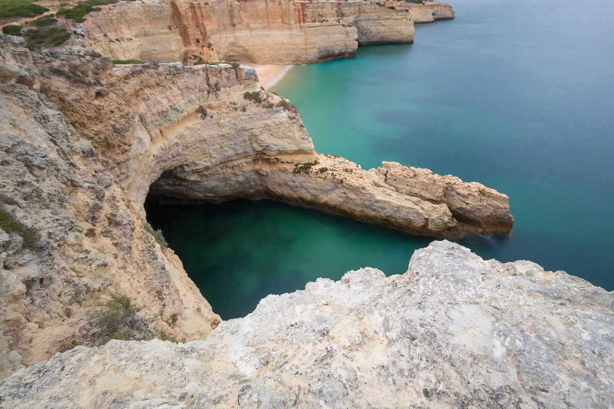 Plage de Benagil, Lagoa, Portuguese Atlantic, Portugal — 3