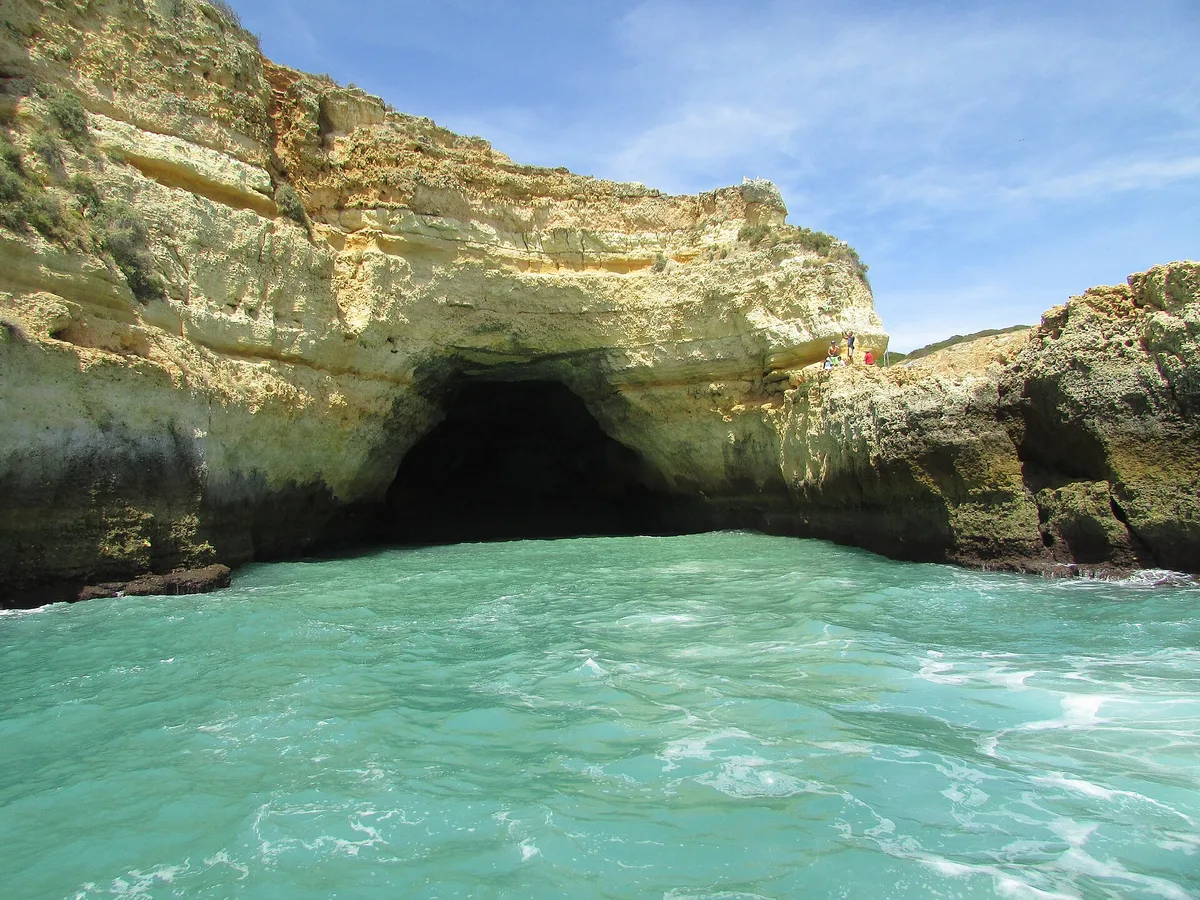 Plage de Benagil, Lagoa, Portuguese Atlantic, Portugal — 4