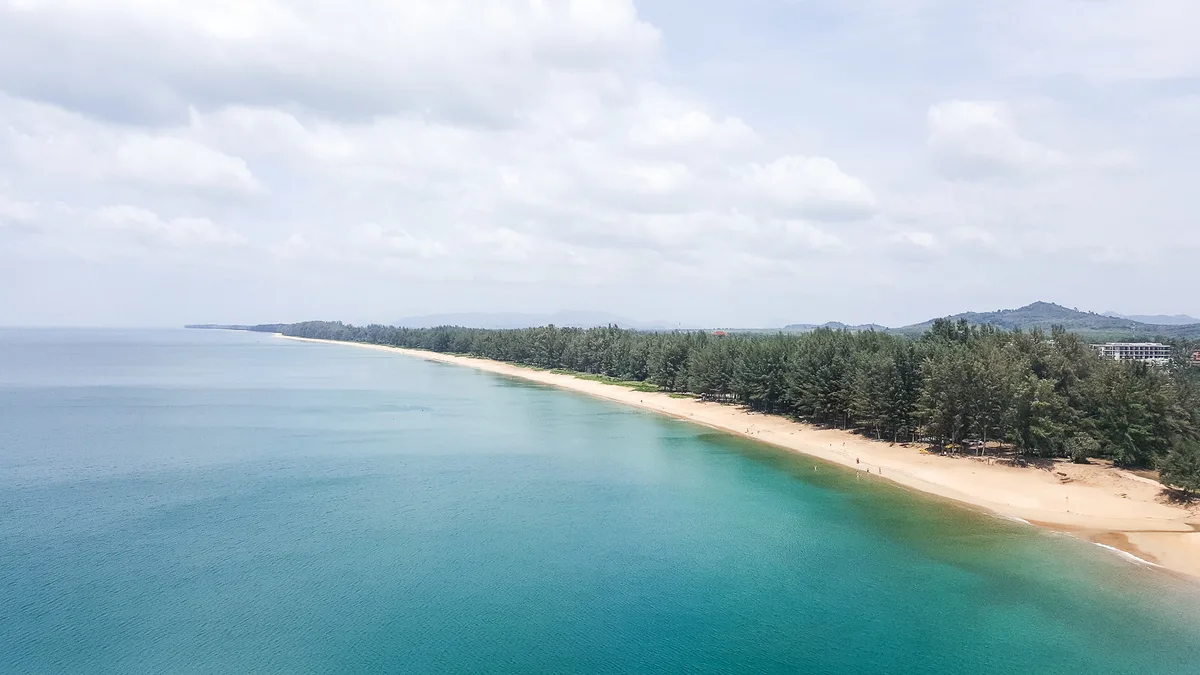 Mai Khao-Strand, Mai Khao, Andaman Sea, Thailand — 2