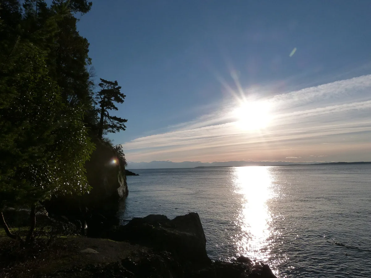 Mitchell's Bay-Strand, Roche Harbor, US Pacific Northwest, Vereinigte Staaten — 2