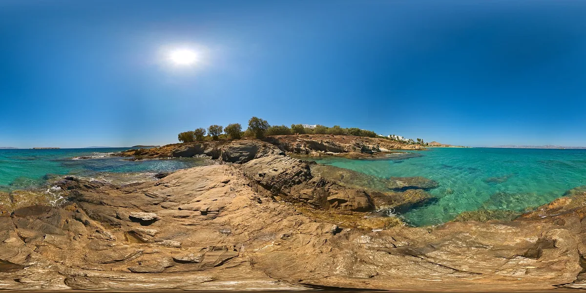 Plage de Nea Chrysi, Marpissa, Cyclades, Grèce — 2