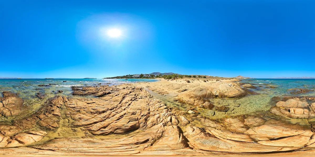 Plage de Nea Chrysi, Marpissa, Cyclades, Grèce — 3