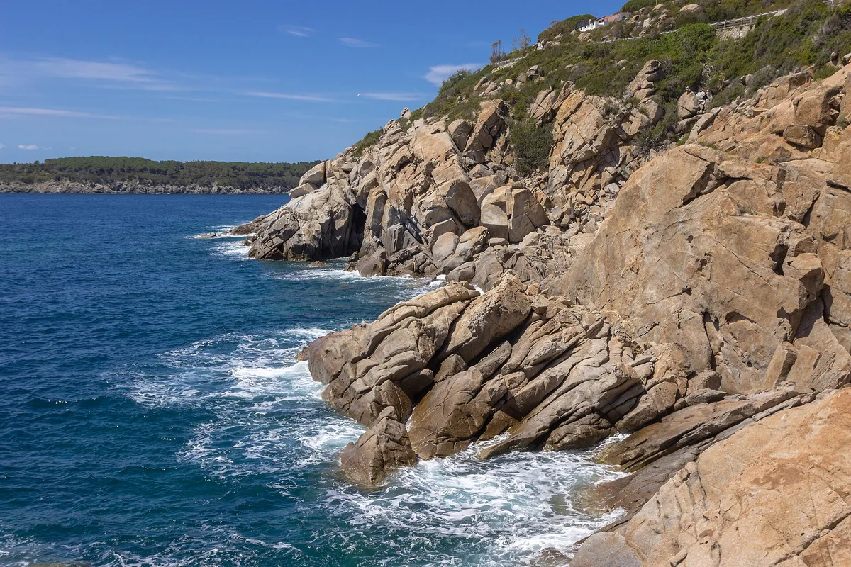 Plage de Seccheto, Campo nell'Elba, Tuscany, Italie — 5