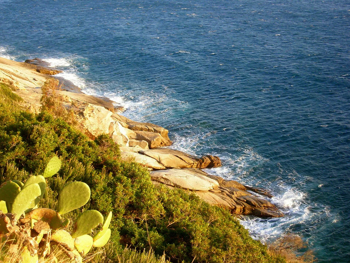 Plage de Seccheto, Campo nell'Elba, Tuscany, Italie — 2