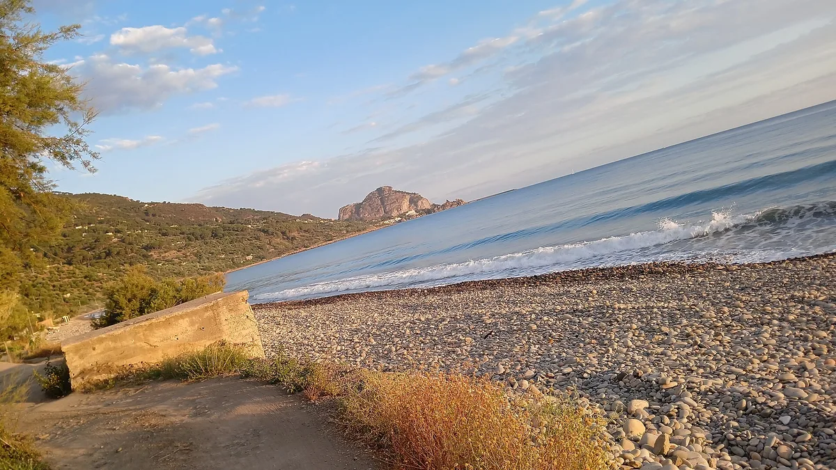 Plage de Nunziatina, Cefalù, Sicily, Italie — 4