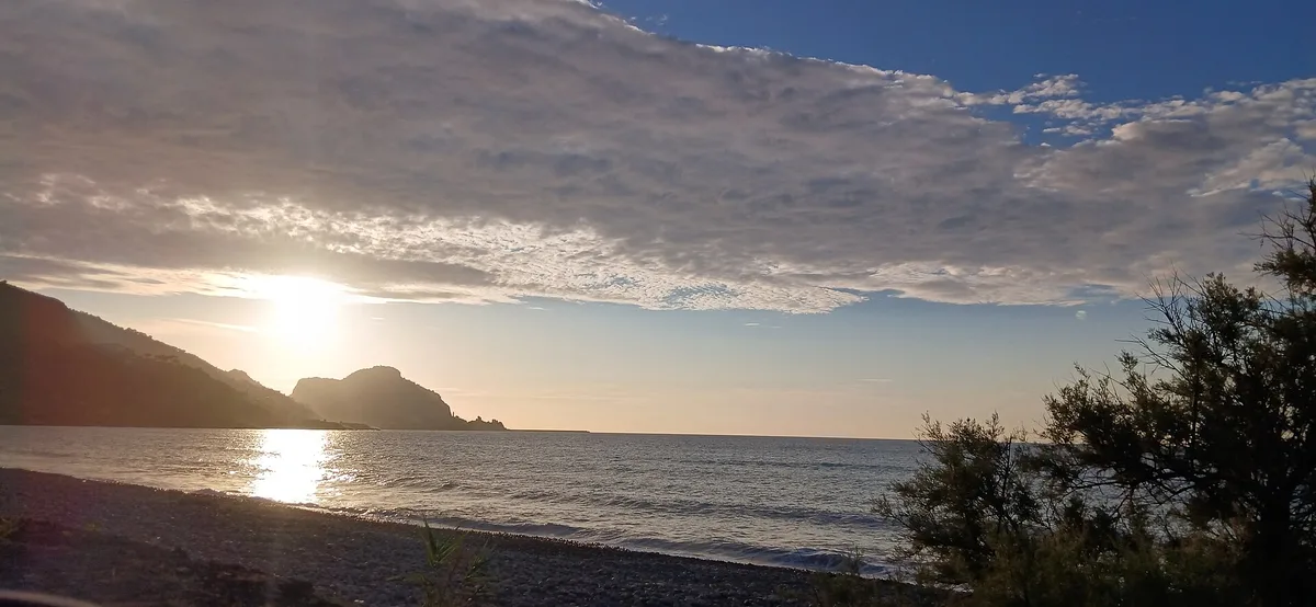 Plage de Nunziatina, Cefalù, Sicily, Italie — 2