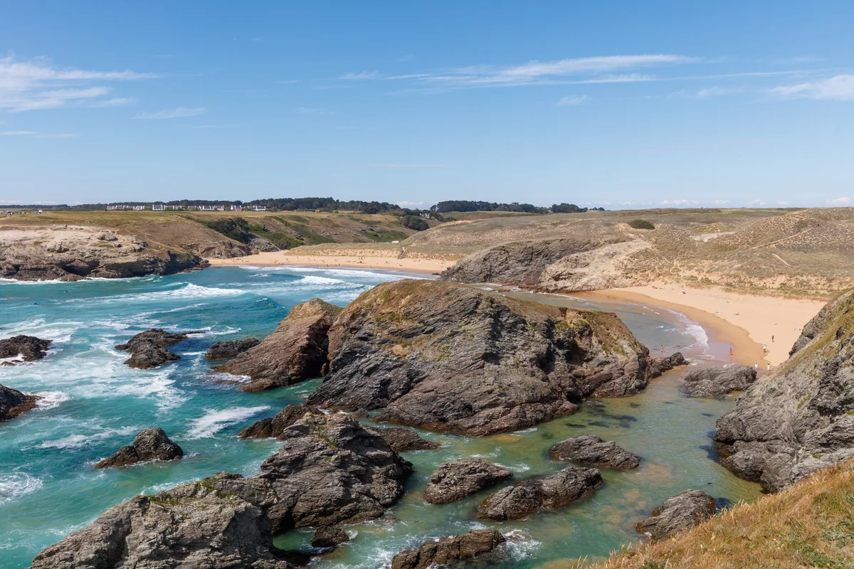 Playa de Donnant, Bangor, Brittany, Francia — 5
