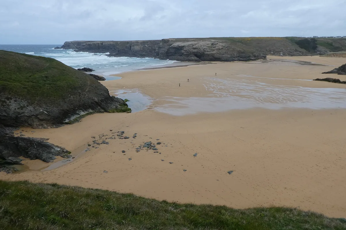 Playa de Donnant, Bangor, Brittany, Francia — 6