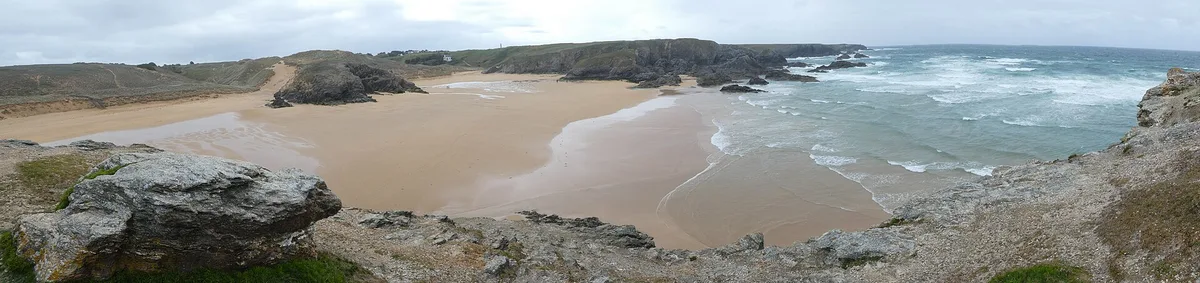 Playa de Donnant, Bangor, Brittany, Francia — 3