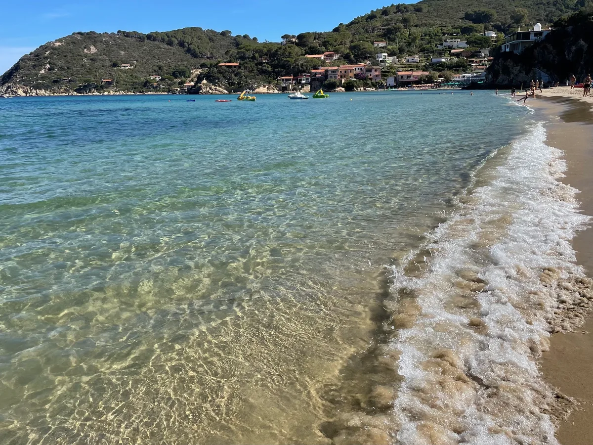 Forno Beach, Portoferraio, Tuscany, Italie — 5