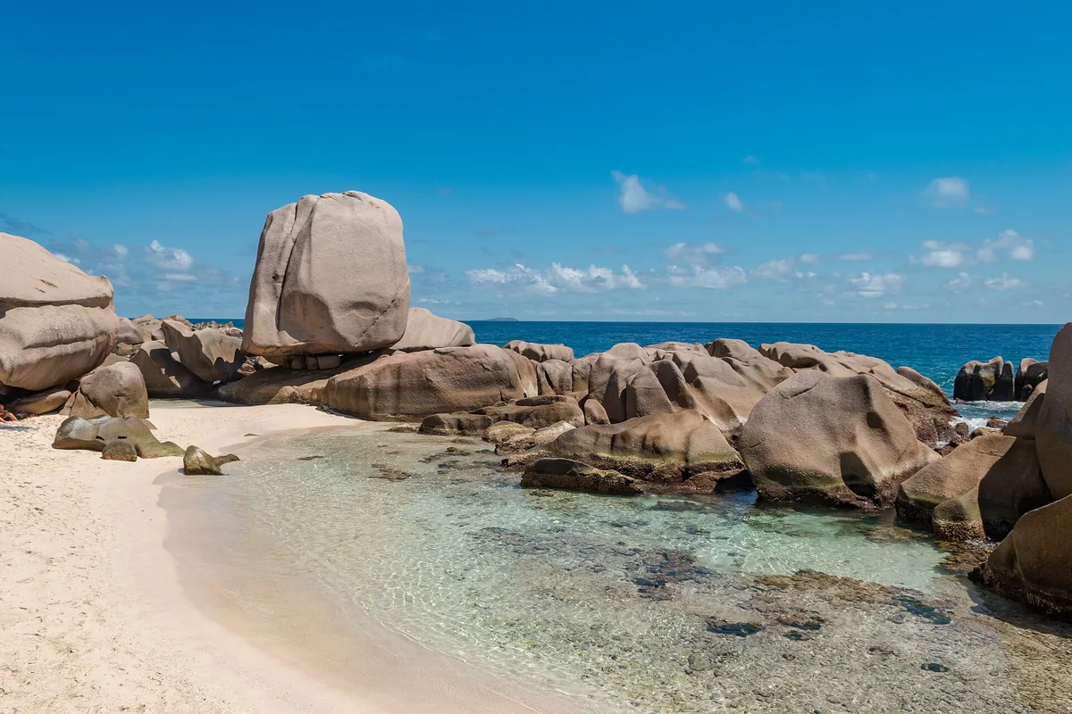 Plage de l'Anse aux Cèdres, La Digue, Seychelles Inner Islands, Seychelles — 2